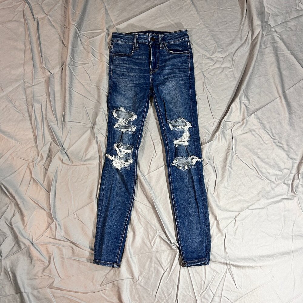American Eagle Hi-Rise Jegging Size 2 Regular